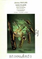 saxo pleasure rock jazz latin samba for saxophone volume 1:24  studies grade:2-3（1999 PDF版）