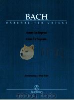 Arias for Soprano vocal score BA 5211 1998 PDF电子版封面 J.S.Bach