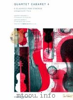 Quartet Cabaret 4 8 Classics for Strings 1994 PDF电子版封面 Bill Thorp