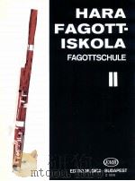 Hara Fagott-Iskola Fagottschule Ⅱ z.5516 1972 PDF电子版封面 Hara László