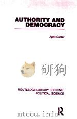 AUTHORITY AND DEMOCRACY  VOLUME 5（1979 PDF版）