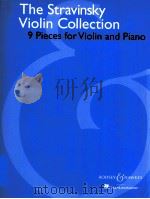 The Stravinsky Violin Collection 9 Pieces for Violin and Piano（1951 PDF版）