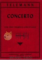 Concerto for two trumpets and piano No.2088（1962 PDF版）