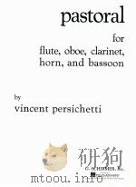 Pastoral for flute oboe clarinet horn and bassoon   1951  PDF电子版封面     