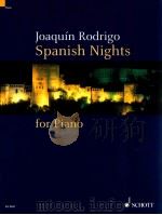 Spanish Nights for Piano ED 9841 1987 PDF电子版封面