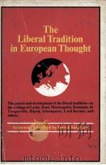 THE LIBERAL TRADITION IN EUROPEAN THOUGHT（1970 PDF版）
