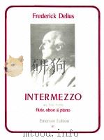 Intermezzo arr.eric fenby flute oboe and piano emerson edition 127   1988  PDF电子版封面    Frederick Delius 