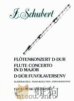Flute concerto in D major piano reduction Z.13 688 1989 PDF电子版封面