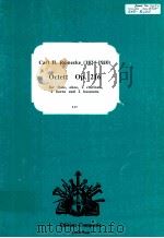 Octett Op.216 for flute oboe 2 clarinets 2 horns and 2 bassoons 217 1988 PDF电子版封面 Carl H.Reinecke