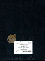 Quartett für Violine Klarinette in B Tenorsaxophon in B und Klavier 1997 07 344   1998  PDF电子版封面     