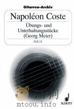 Ubungs-und Unterhaltungstucke fur die 6-und 7-saitige Gitarre GA 11 1951 PDF电子版封面