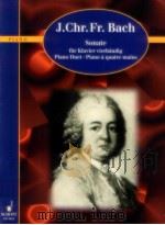 Sonate A major Piano Harpsichord Duet ED 9023 1998 PDF电子版封面