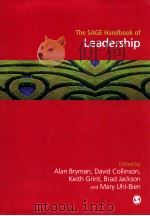 the sage handbook of leadership PDF电子版封面