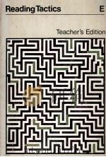 READING TACTICS E TEACHER'S EDITION PDF电子版封面