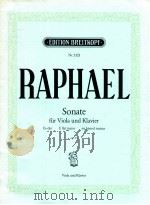 Sonate fur Viola und Klavier Es-dur op.13   1954  PDF电子版封面     