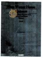 quintet for flote oboe klarinette in B horn in F und fagott ed4480   1981  PDF电子版封面     