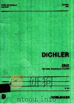 Trio für Fl?te Violoncello & Klavier 07 324（1986 PDF版）