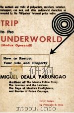TRIP TO THE UNDERWORLD MODUS OPERANDI 1980 PDF电子版封面