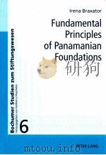 fundamental principles of panamanian foundations PDF电子版封面