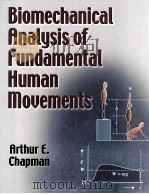 biomechanical analysis of fundamental human movements P305 PDF电子版封面