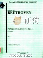 Piano Concerto No.4 in G Major Op.58 PDF电子版封面 Beethoven Ludwig van