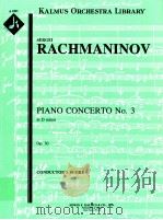 Piano Concerto in D minor No.3 Op.30 PDF电子版封面 Sergei Rachmaninov