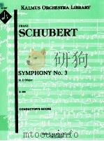 Symphony No.3 in D Major D.200 PDF电子版封面 Schubert Franz