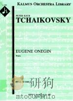 Eugene Onegin Waltz full score A 2166（ PDF版）