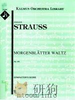 Morgenbl?tter Waltz Op.279 conductor's score A 5392 PDF电子版封面 Johann Strauss Jr.