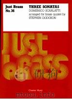 just brass No.36 THREE SONATAS 1980 PDF电子版封面