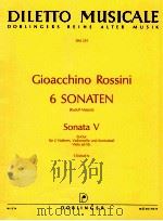 6 Sonaten Rudolf Malaric Sonata Ⅴ Es-Dur für 2 Violinen Violoncello und Kontraba? viola ad lib. stim   1974  PDF电子版封面     