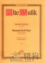 konzert in f-dur for bassoon and piano PDF电子版封面 Franz Danzi