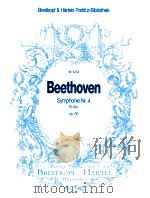 Symphonie Nr.4 B-dur op.60 Nr.5234 1996 PDF电子版封面