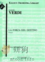 La Forza del Destino Overture PDF电子版封面