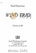 Wind trio 1968 PDF电子版封面