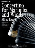 concertino for marimba and winds alfred reed 1993 PDF电子版封面