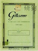 die gitarre in der haus-und kammermusik Nr.9 trio für fl?te violine klarinette bratsche und gitarre PDF电子版封面