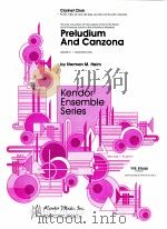 Preludium And Canzona Grade 5·Duration 6:30 PDF电子版封面 Norman M.Helm