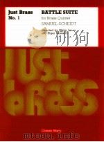 BATTLE SUITE for Brass Quintet Just Brass No.1 1991 PDF电子版封面