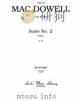 Suite No.2 Indian Op.48 set of parts 06175 PDF电子版封面
