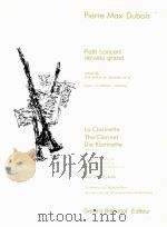 Petite suite pour ensembles de clarinettes（1989 PDF版）