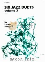 Six Jazz Duets volume 3 Grade 3+ 2 Trumpets 17117（1995 PDF版）