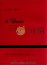 6 duos für 2 fagotte teil 2:duos 4-6 FH 2116（1994 PDF版）