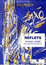 reflets pour quatour de saxophone 1994 PDF电子版封面