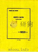 petite suite pour fl?te et basson AL 23 468 1964 PDF电子版封面