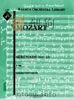 Serenade No.12 K.388 conductor's score A 1838     PDF电子版封面    WolfgangAmadeusMozart 