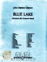 Blue Lake Overture for Concert Band 1971 PDF电子版封面