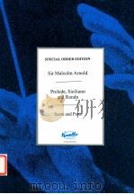 Prelude Sicilano and Rondo for Symphonic Band 1979 PDF电子版封面