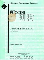 O Soave Fanciulla from PDF电子版封面 GiacomoPuccini