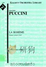 La Bohème Dunque è proprio finita! conductor's score A 8007 PDF电子版封面 GiacomoPuccini